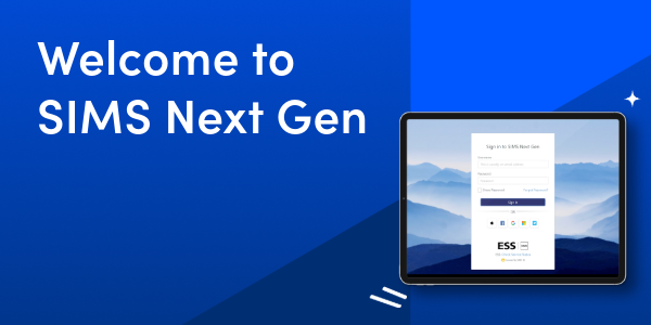 Welcome to SIMS Next Gen